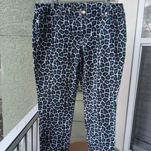Michael Kors Leopard Skinny Jeans